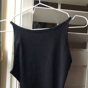 Topshop Black One-piece